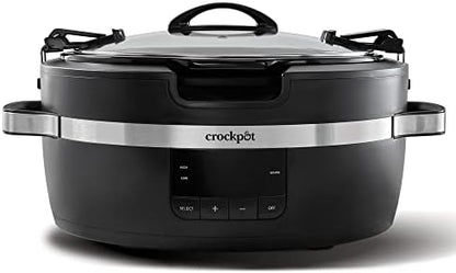 Crock-Pot Thermoshield 6 Quart Slow Cooker with Carry Handles - UNK | Select Velvet Branch - WQWV