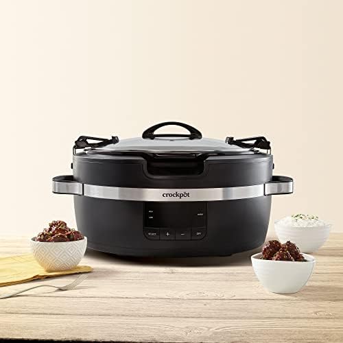 Crock-Pot Thermoshield 6 Quart Slow Cooker with Carry Handles - UNK | Select Velvet Branch - WQWV