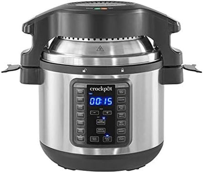 Crock-Pot Express Crisp 8 Quart 10-in-1 Pressure Cooker - M1H | Select Rose Path - TNYK