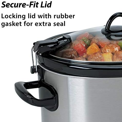 Crock-Pot Cook & Carry 6 Quart Portable Slow Cooker - MR7 | Select Winter Ridge - KHDP