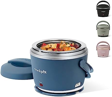 Crock-Pot Electric Lunch Box Food Warmer 20oz – Faded Blue - QBI | Collection Amber Path - LHDK