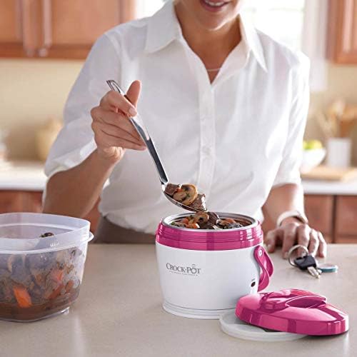 Crock-Pot Lunch Crock Portable Food Warmer 20oz – Pink - O10 | Collection Oak Bloom - OZAB
