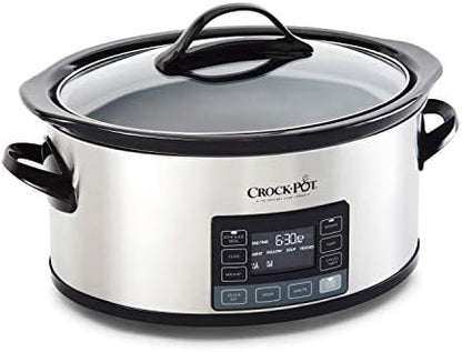 Crock-Pot MyTime 6 Quart Programmable Slow Cooker - L2V | Select Cloud Drift - YWJK