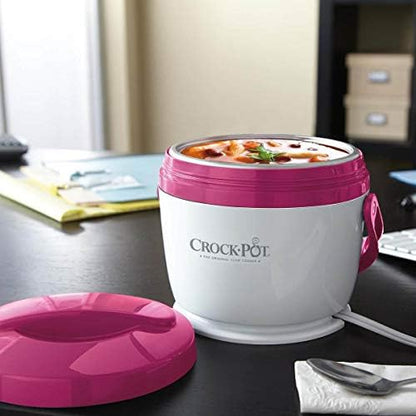 Crock-Pot Lunch Crock Portable Food Warmer 20oz – Pink - O10 | Collection Oak Bloom - OZAB