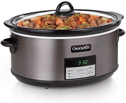 Crock-Pot 8 Quart Programmable Slow Cooker with Auto Warm - H5D | Edition Maple Hollow - BEMT
