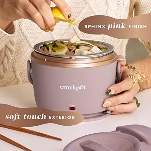 Crock-Pot Electric Lunch Box Food Warmer 20oz – Blush Pink - OPA | Collection Floral Shore - MNFK
