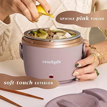 Crock-Pot Electric Lunch Box Food Warmer 20oz – Blush Pink - OPA | Collection Floral Shore - MNFK