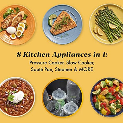 Crock-Pot 8 Quart Express Crock Multi-Use Pressure Cooker - LQD | Collection Floral Wharf - XXRU
