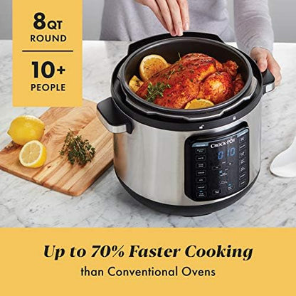 Crock-Pot 8 Quart Express Crock Multi-Use Pressure Cooker - LQD | Collection Floral Wharf - XXRU