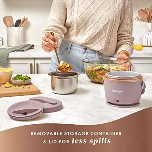 Crock-Pot Electric Lunch Box Food Warmer 20oz – Blush Pink - OPA | Collection Floral Shore - BNZE