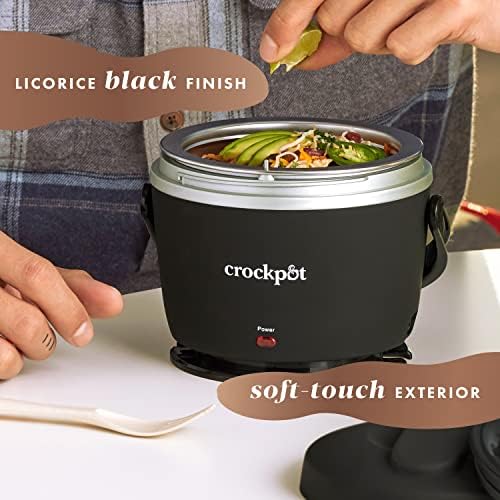 Crock-Pot Electric Lunch Box Food Warmer 20oz – Black - OI9 | Select Moss Bloom - RMYE
