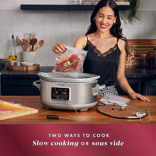 Crock-Pot 7 Quart Programmable Cook & Carry Slow Cooker - 366 | Select Moonlit Harbor - JPGY