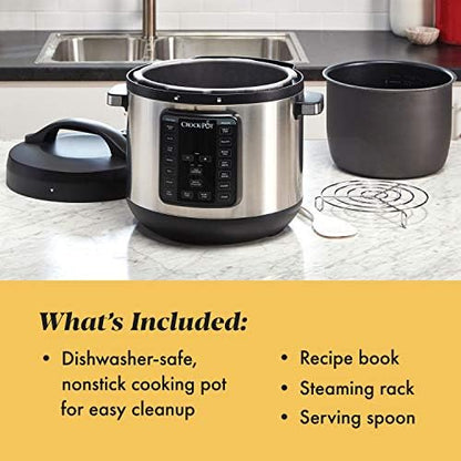 Crock-Pot 8 Quart Express Crock Multi-Use Pressure Cooker - LQD | Collection Floral Wharf - XXRU