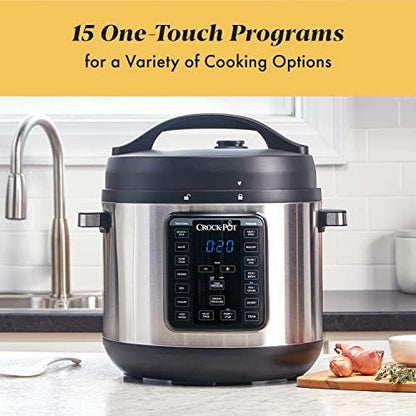 Crock-Pot 8 Quart Express Crock Multi-Use Pressure Cooker - LQD | Collection Floral Wharf - XXRU