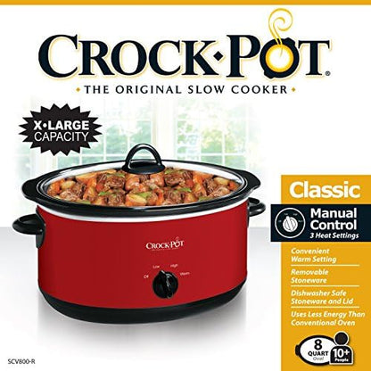 Crock-Pot Express Crock 8 Quart Programmable Slow Cooker - 2JK | Series Amber Bridge - DWTU