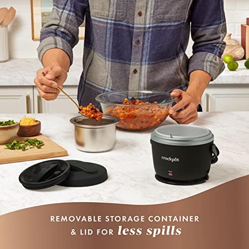 Crock-Pot Electric Lunch Box Food Warmer 20oz – Black - OI9 | Select Moss Bloom - GUKN