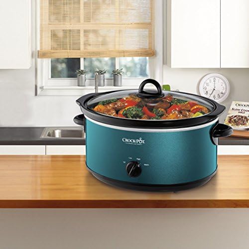 Crock-Pot 7 Quart Manual Slow Cooker – Turquoise - P2K | Series Moss Creek - DJYM