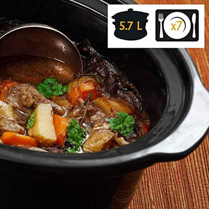 Crock-Pot Cook & Carry 6 Quart Portable Slow Cooker - MR7 | Select Winter Ridge - KHDP