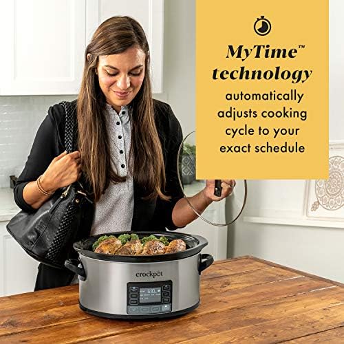 Crock-Pot MyTime 6 Quart Programmable Slow Cooker - L2V | Select Cloud Drift - EKPT
