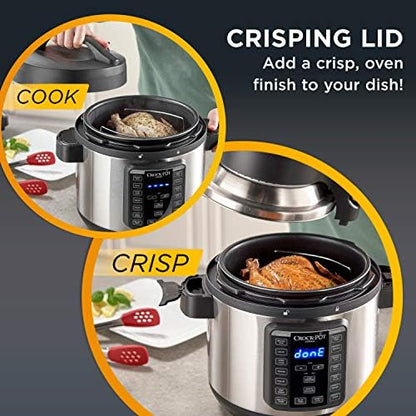 Crock-Pot Express Crisp 8 Quart 10-in-1 Pressure Cooker - M1H | Collection Meadow Glow - ZUUS