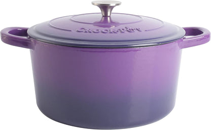 Crock-Pot 3 Quart Enameled Cast Iron Dutch Oven – Aqua - X86 | Edition Forest Market - LJAK