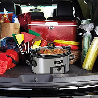 Crock-Pot Cook & Carry 6 Quart Programmable Slow Cooker - 3OK | Reserve Willow Vista - AIGQ