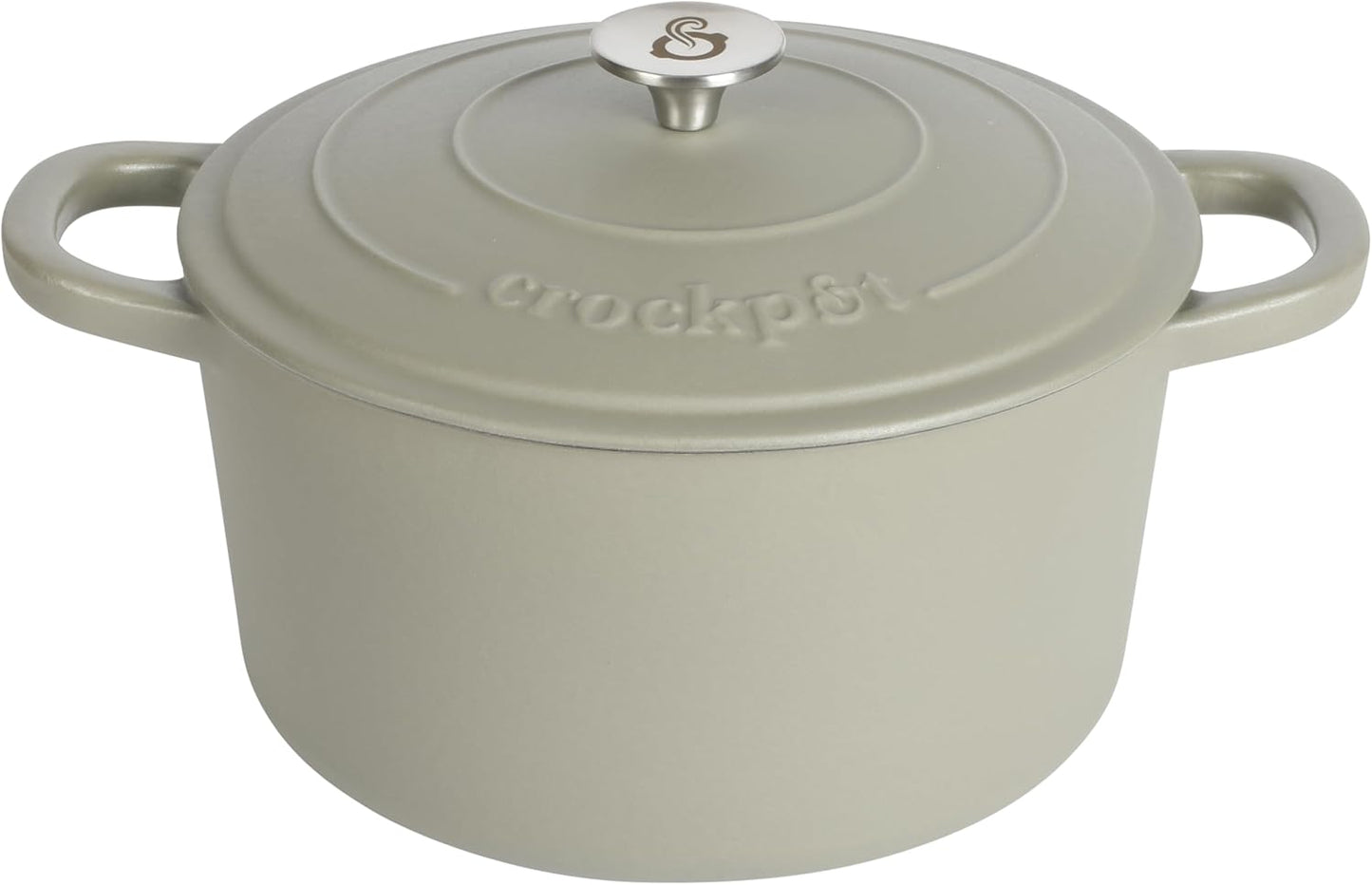 Crock-Pot 3 Quart Enameled Cast Iron Dutch Oven – Aqua - X86 | Collection Autumn Hollow - UYDZ