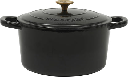 Crock-Pot 3 Quart Enameled Cast Iron Dutch Oven – Aqua - X86 | Edition Forest Market - LJAK