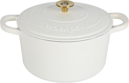 Crock-Pot 3 Quart Enameled Cast Iron Dutch Oven – Aqua - X86 | Edition Forest Market - LJAK