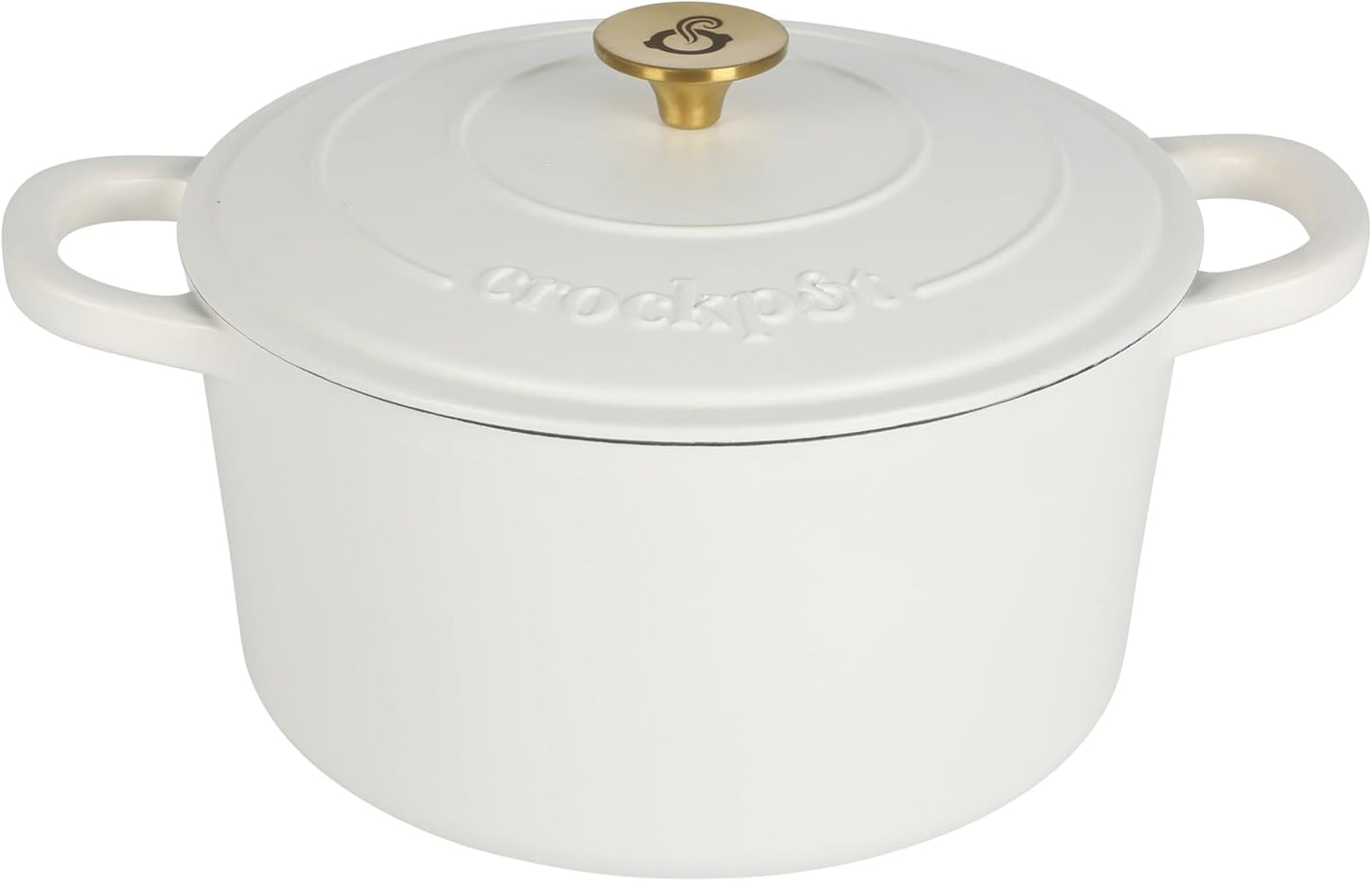 Crock-Pot 3 Quart Enameled Cast Iron Dutch Oven – Aqua - X86 | Collection Autumn Hollow - UYDZ
