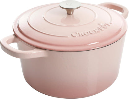 Crock-Pot 3 Quart Enameled Cast Iron Dutch Oven – Aqua - X86 | Edition Forest Market - LJAK