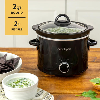 Crock-Pot 2 Quart Mini Slow Cooker – Classic Compact Cooker - OLK | Collection Stone Isle - TYHN