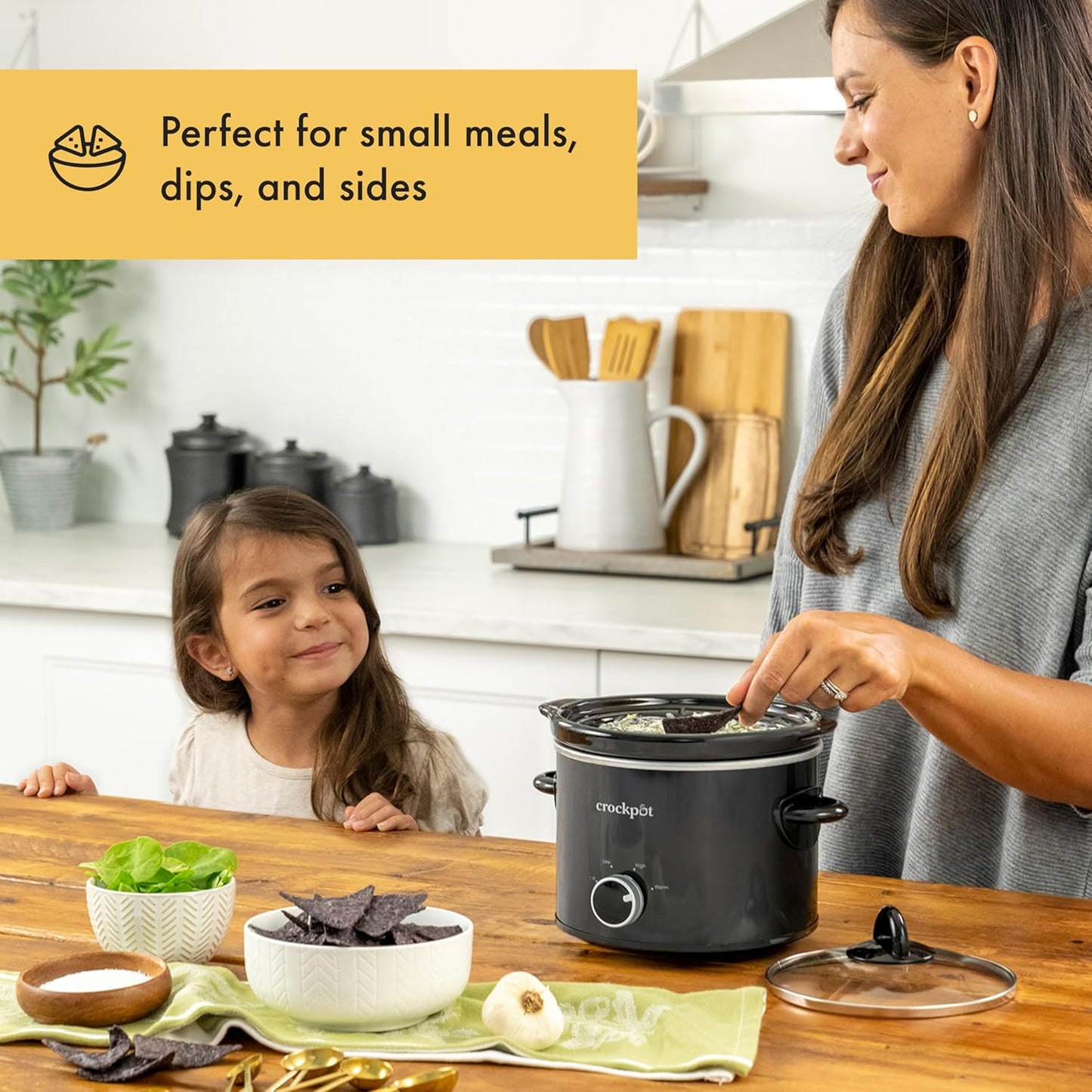 Crock-Pot 2 Quart Mini Slow Cooker – Classic Compact Cooker - OLK | Collection Stone Isle - RPRY
